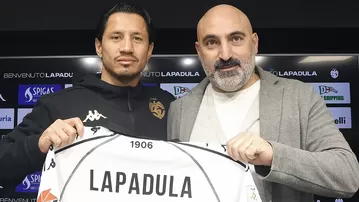 Lapadula fue presentado en Spezia y dejó mensaje a la Bicolor