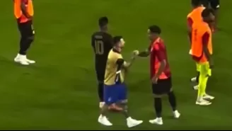 Lionel Messi tuvo gran gesto con Christian Cueva y Paolo Guerrero tras el partido