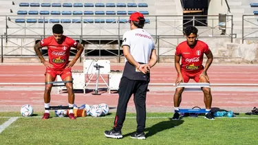 Cartagena y Tapia ya entrenan en Barcelona. | Foto: FPF