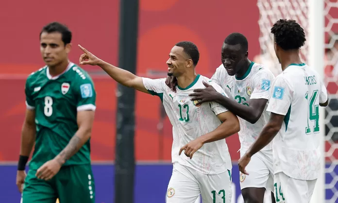 Senegal goleó 5-0 a Irak por la fecha 3 del Grupo I del Mund