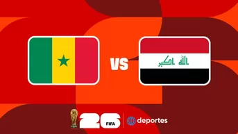 Senegal vs Irak EN VIVO por el Mundial 2026: a qué hora y dónde ver el partido