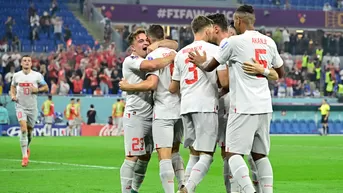 Suiza derrotó 3-2 a Serbia y clasificó a octavos de Qatar 2022