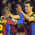 Sergio Busquets celebró fichaje de Dani Alves por Barcelona: &quot;Es una alegría que vuelva&quot;