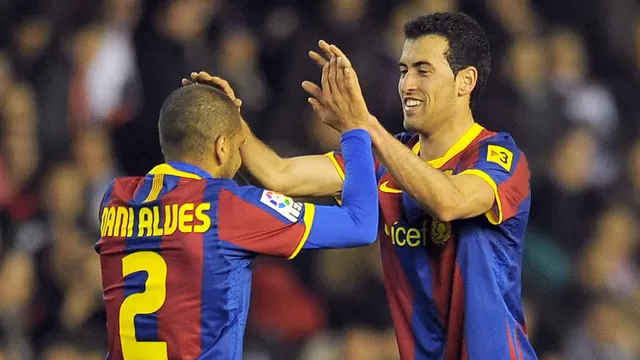 Sergio Busquets celebró fichaje de Dani Alves por Barcelona: &quot;Es una alegría que vuelva&quot;