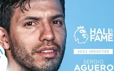 Sergio 'Kun' Agüero ingresó al salón de la fama de la Premier League - Noticias de sergio peña