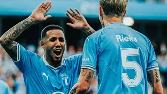 Sergio Peña brindó asistencia de gol en victoria del Malmö en duelo de Champions League