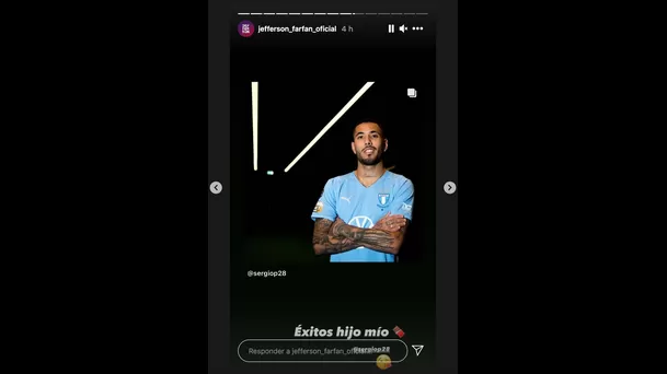 Sergio Peña fue presentado como nuevo jugador del Malmö de Suecia.