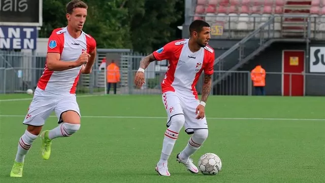 Sergio Peña dio sensacional pase y jugada terminó en gol del FC Emmen