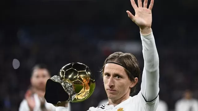 Luka Modric acaba de ganar el Balón de Oro 2018 | Foto: AFP.