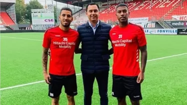 Sergio Peña es titular indiscutible en el Emmen de la Liga de Holanda. | Foto: Instagram.