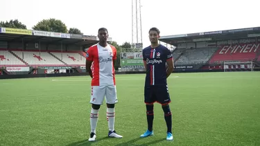 Inicialmente, el FC Emmen tuvo prohibido lucir a dicho patrocinador en su camiseta. | Foto: FC Emmen