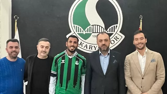 El Sakaryaspor de Turquía oficializó a Sergio Peña como su nuevo mediocampista para la segunda división. | @Sakaryaspor