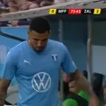 Sergio Peña se molestó tras ser cambiado en eliminación del Malmö de la Champions League