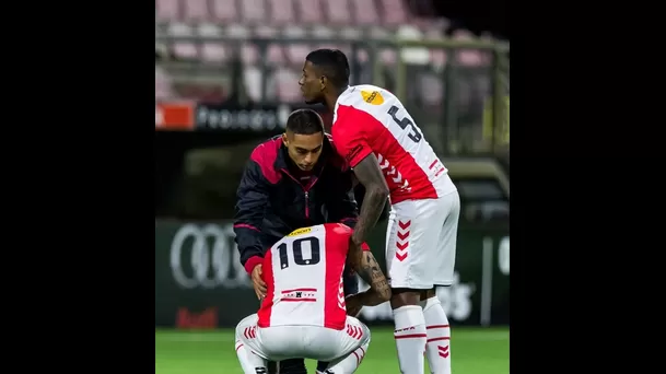 Sergio Peña descendió en el fútbol de Países Bajos | Foto: Agencias.