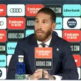 Sergio Ramos da su versión sobre su salida del Real Madrid