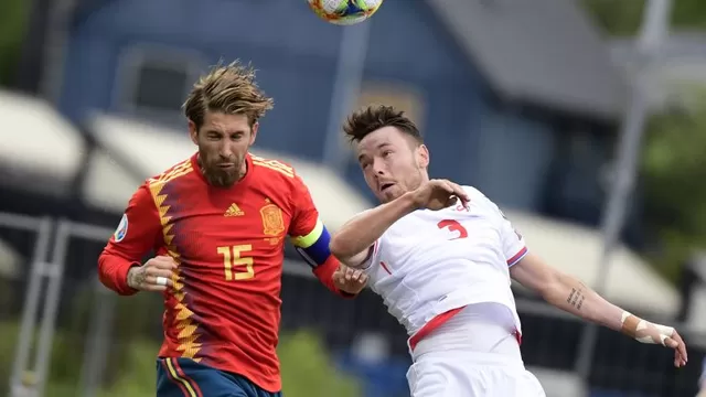 Ramos es un histórico en la selección española. | Foto: AFP
