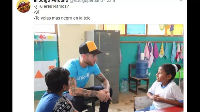 Sergio Ramos visitó el Perú y no se salvó de los memes-foto-2