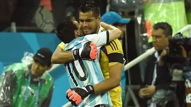 Sergio Romero no cree en la renuncia de Messi: &quot;Lo dijo en caliente&quot;