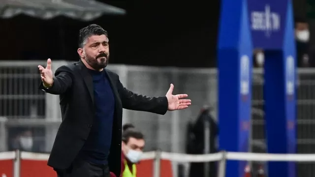 Serie A: Napoli despidió a Gattuso tras no clasificar a la Liga de Campeones