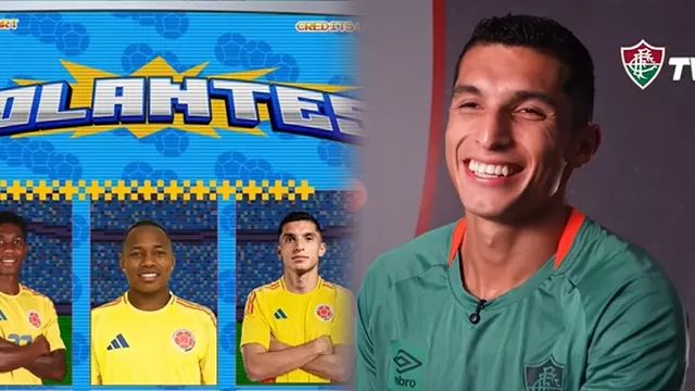 Kevin Serna se emocionó al enterarse que fue convocado a la selección de Colombia para amistosos / Captura / Fluminense TV