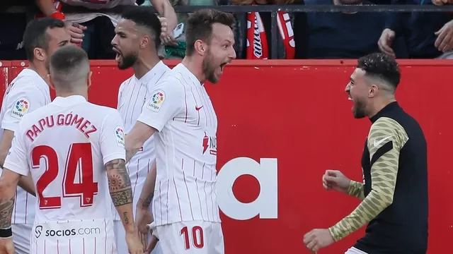 Rakitic y El Haddadi le dieron la victoria al equipo sevillano. | Foto: Sevilla