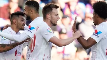  Sevilla venció 3-2 al Levante y se afianza en puestos de Champions