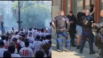 Sevilla vs. Roma: Peleas entre hinchas dejó tres heridos