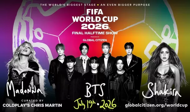 La final del Mundial 2026 tendrá un espectacular show de medio tiempo. La final del Mundial 2026 tendrá un espectacular show de medio tiempo.