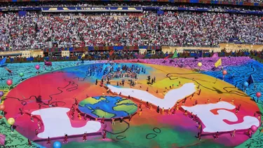 Así fue el show de medio tiempo de la final del Mundial 2026. (Foto: Reuters) Así fue el show de medio tiempo de la final del Mundial 2026. (Foto: Reuters)