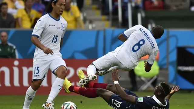 Repasa las mejores imágenes de la goleada de Francia sobre Honduras-foto-14