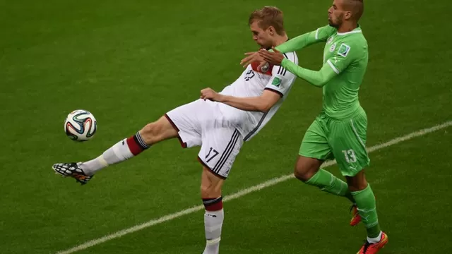 Las mejores postales del triunfo alemán sobre Argelia -foto-2