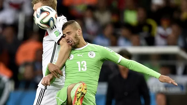 Las mejores postales del triunfo alemán sobre Argelia -foto-3