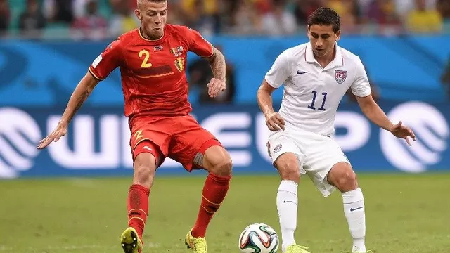 Revive en imágenes el duelo entre Bélgica y Estados Unidos-foto-6