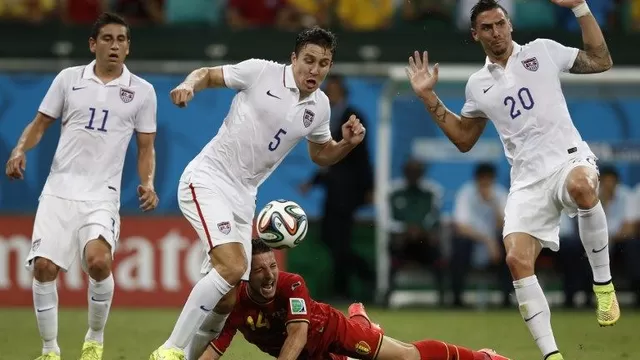 Revive en imágenes el duelo entre Bélgica y Estados Unidos-foto-9