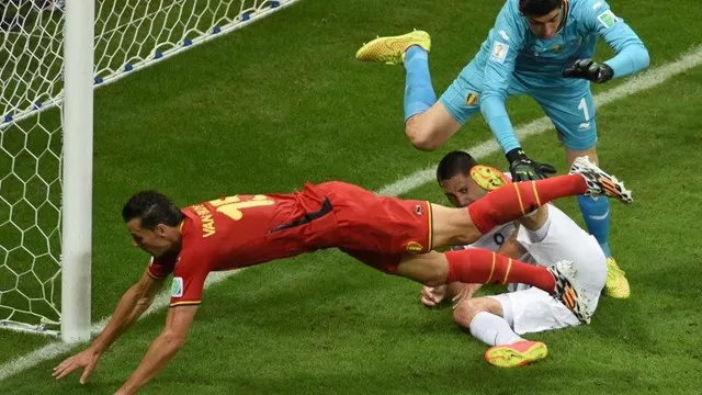 Revive en imágenes el duelo entre Bélgica y Estados Unidos-foto-10