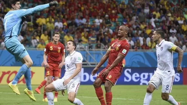 Revive en imágenes el duelo entre Bélgica y Estados Unidos-foto-14