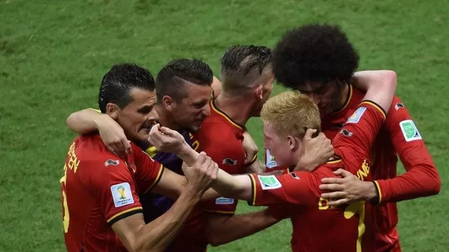 Revive en imágenes el duelo entre Bélgica y Estados Unidos-foto-17