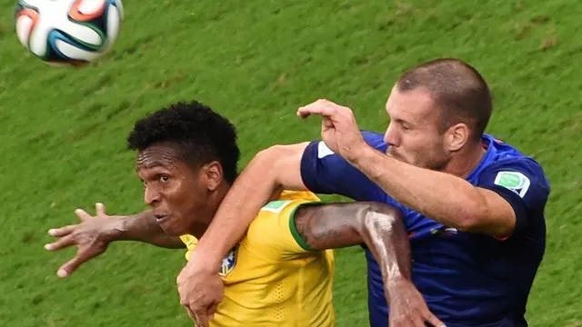 Revive en imágenes el triunfo de Holanda sobre Brasil-foto-7