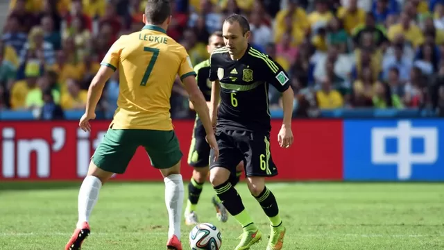 Mira las imágenes que dejó la victoria de España ante Australia-foto-1