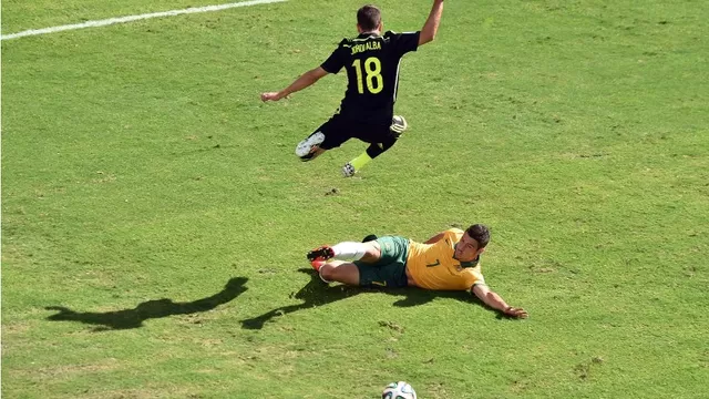 Mira las imágenes que dejó la victoria de España ante Australia-foto-3