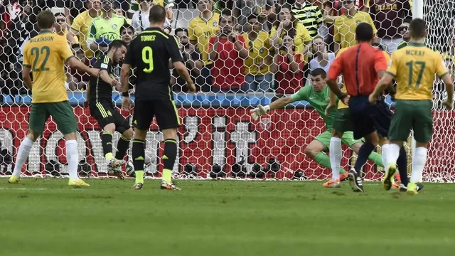 Mira las imágenes que dejó la victoria de España ante Australia-foto-6