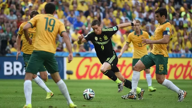 Mira las imágenes que dejó la victoria de España ante Australia-foto-11