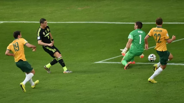 Mira las imágenes que dejó la victoria de España ante Australia-foto-16