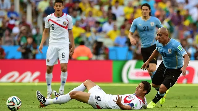 La victoria histórica de Costa Rica ante Uruguay en imágenes-foto-2