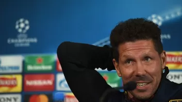 Diego Simeone descarta contactos con AFA . Foto: AFP