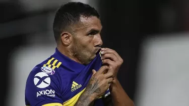 Carlos Tévez fue la figura al marcar un doblete | Foto: ESPN.