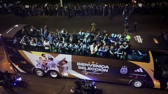 Sin Lionel Messi: así fue el recibimiento de la Scaloneta en Argentina