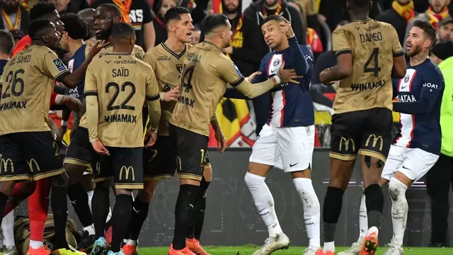 Sin Lionel Messi ni Neymar, París Saint-Germain perdió 3-1 ante el Lens