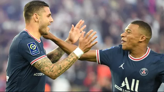 Sin Messi ni Neymar, pero con un Mbappé brillante: PSG venció 4-2 al Estrasburgo