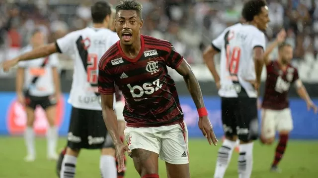 Flamengo venció 2-0 a Vasco | Foto: AFP.